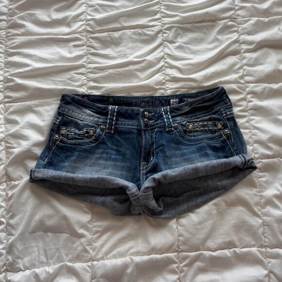 Perfect Miss Me Jean Shorts - Picture 2 of 4
